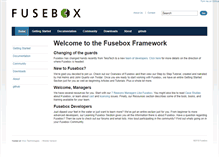 Tablet Screenshot of fusebox.org